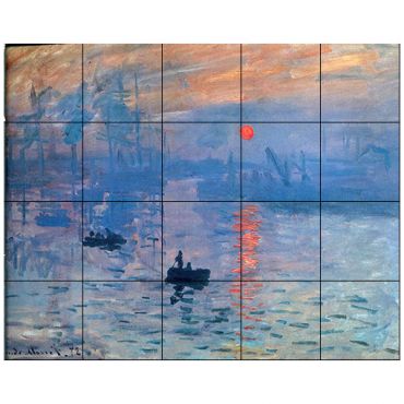Claude Monet Tile Murals - Tile By Design