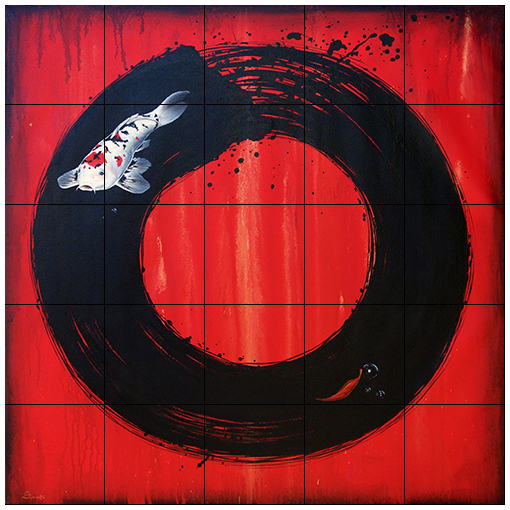 S Baker "Red Enso 2"