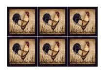 Rooster Tile Set 1