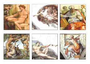 Michelangelo Tile Set 2